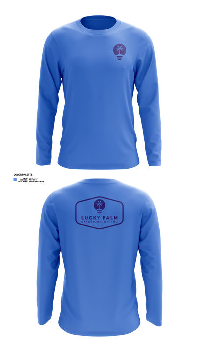 Lucky Palm Lighting 2712167 Long Sleeve Performance Shirt 1