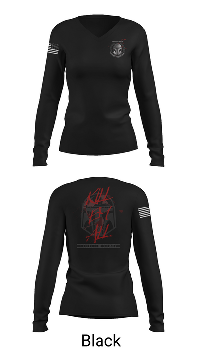 Bounty hunters 46936417 Women's Long Sleeve V-neck Shirt - 37