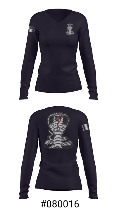 Harbor Police SRT 25463052 Women's Long Sleeve V-neck Shirt - 20