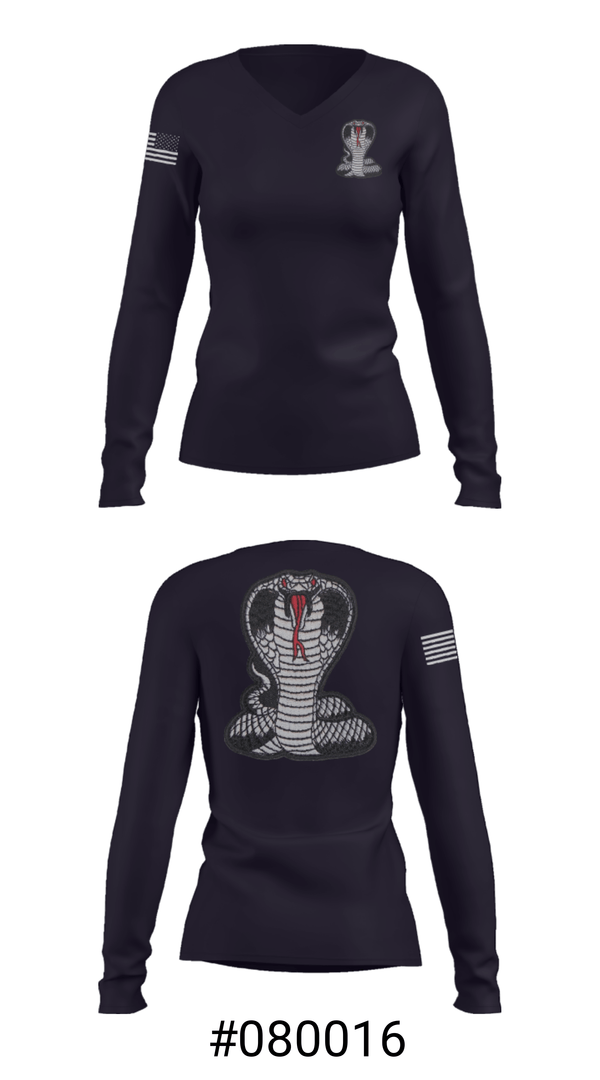 Women's Long Sleeve Vneck Shirt, Harbor Police SRT, , Teamtime, Team time, sublimation, custom sports apparel, team uniforms, spirit wear, spiritwear, sports uniforms, custom shirts, team store, custom team store, fundraiser sports, apparel fundraiser