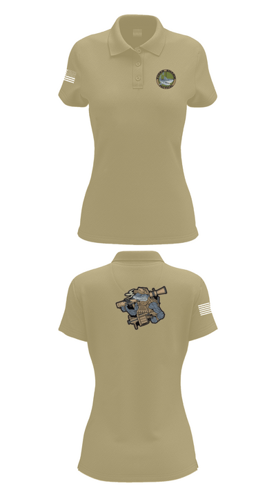 Wilmington Tiger Shark 19373018 Women's Short Sleeve Performance Polo  - 95