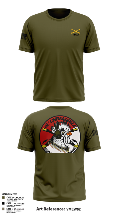 1-1 cav 82993951 Old School Cotton Feel Shirt - 1