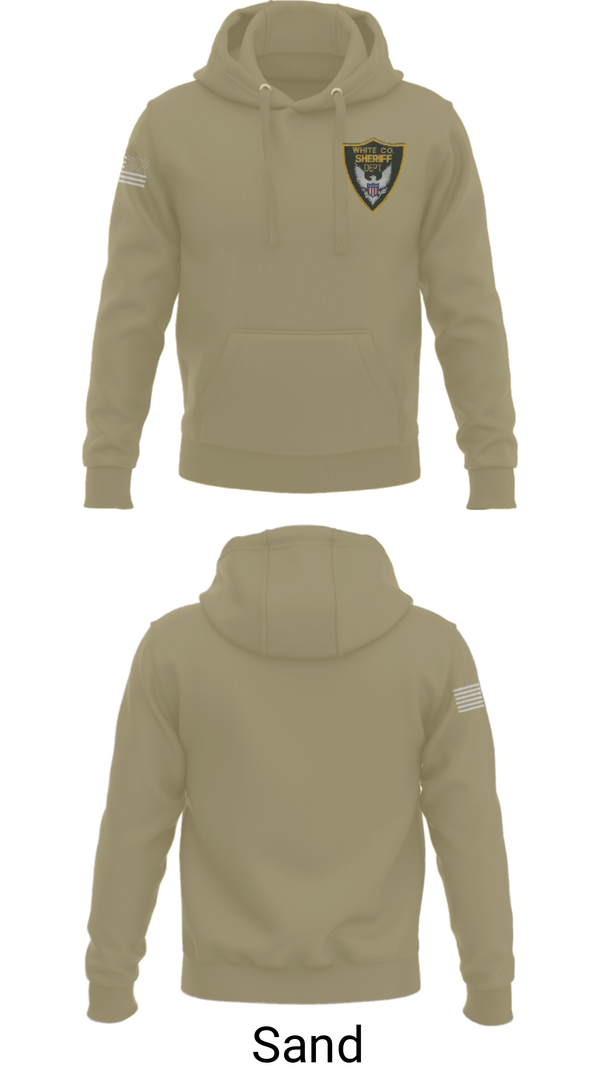Hoodie, White County Sheriff's Office, Police, Teamtime, Team time, sublimation, custom sports apparel, team uniforms, spirit wear, spiritwear, sports uniforms, custom shirts, team store, custom team store, fundraiser sports, apparel fundraiser