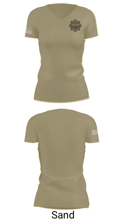 Moose Knuckles 9214537 Women's Short Sleeve V-neck Shirt - 88