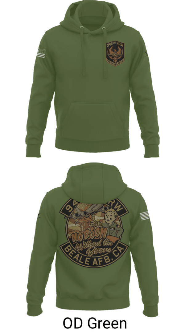 Hoodie, 940 Air Refueling Wing, , Teamtime, Team time, sublimation, custom sports apparel, team uniforms, spirit wear, spiritwear, sports uniforms, custom shirts, team store, custom team store, fundraiser sports, apparel fundraiser