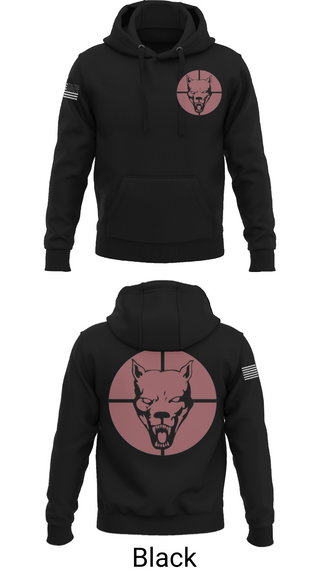 Hoodie, Hellhound PLT, A CO, 2-8 CAV, , Teamtime, Team time, sublimation, custom sports apparel, team uniforms, spirit wear, spiritwear, sports uniforms, custom shirts, team store, custom team store, fundraiser sports, apparel fundraiser