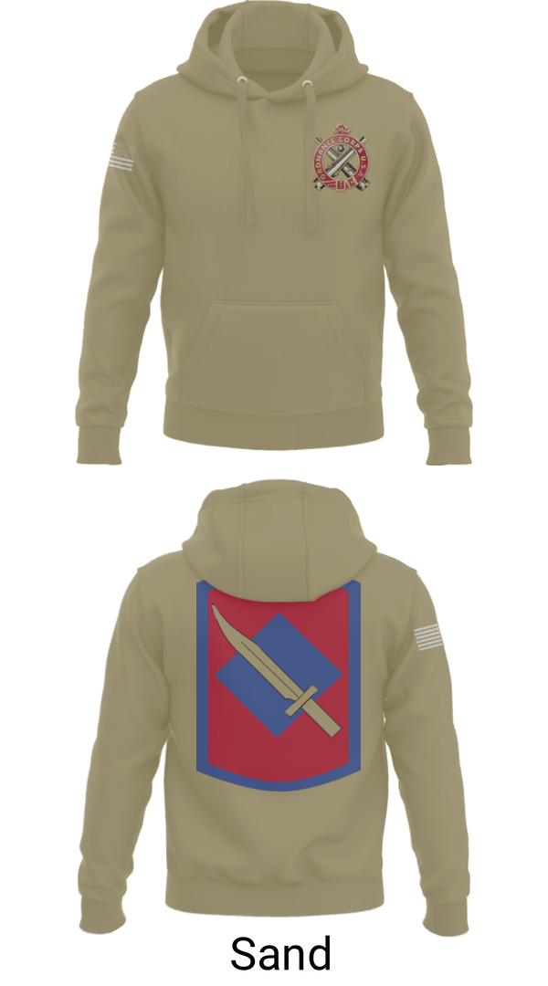 Hoodie, Fox Company 39th BSB (FA FSC), National Guard, Teamtime, Team time, sublimation, custom sports apparel, team uniforms, spirit wear, spiritwear, sports uniforms, custom shirts, team store, custom team store, fundraiser sports, apparel fundraiser