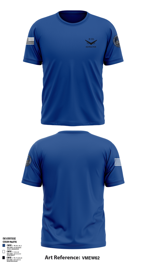 Old School Cotton Feel Shirt, Bravo Company, 2-13th AVN REGT, Army, Teamtime, Team time, sublimation, custom sports apparel, team uniforms, spirit wear, spiritwear, sports uniforms, custom shirts, team store, custom team store, fundraiser sports, apparel fundraiser
