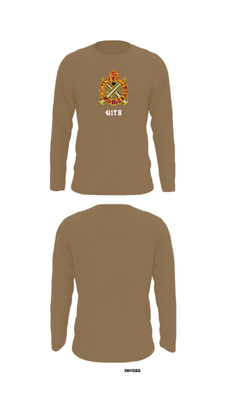 Long Sleeve Performance Shirt, 411TH, Army, Teamtime, Team time, sublimation, custom sports apparel, team uniforms, spirit wear, spiritwear, sports uniforms, custom shirts, team store, custom team store, fundraiser sports, apparel fundraiser