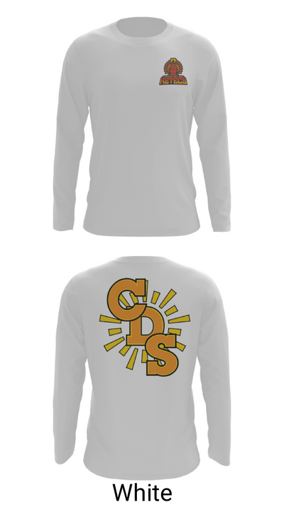 Corona Del Sol High School Tennis 5181555 Long Sleeve Performance Shirt - 4