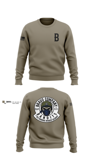 Crew Neck Sweatshirt, , Army, Teamtime, Team time, sublimation, custom sports apparel, team uniforms, spirit wear, spiritwear, sports uniforms, custom shirts, team store, custom team store, fundraiser sports, apparel fundraiser