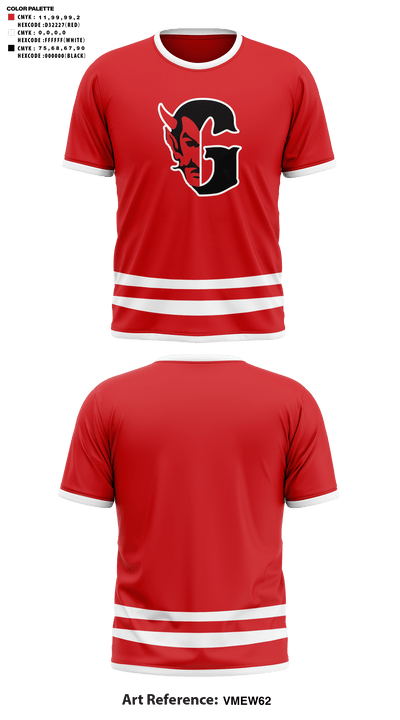 Glenwood Springs High School 12886681 Short Sleeve Performance Shirt - 41