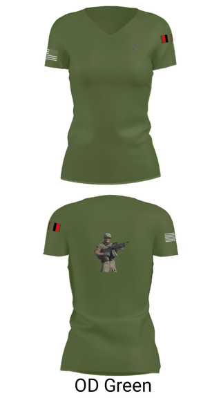 Womens Short Sleeve Vneck Shirt, MS ADT SECFOR, Army, Teamtime, Team time, sublimation, custom sports apparel, team uniforms, spirit wear, spiritwear, sports uniforms, custom shirts, team store, custom team store, fundraiser sports, apparel fundraiser