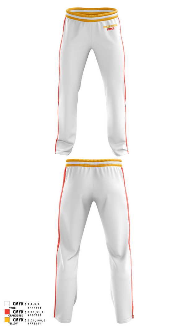 Sweatpants, FRIENDS on FIRE, Women's Volleyball, Teamtime, Team time, sublimation, custom sports apparel, team uniforms, spirit wear, spiritwear, sports uniforms, custom shirts, team store, custom team store, fundraiser sports, apparel fundraiser