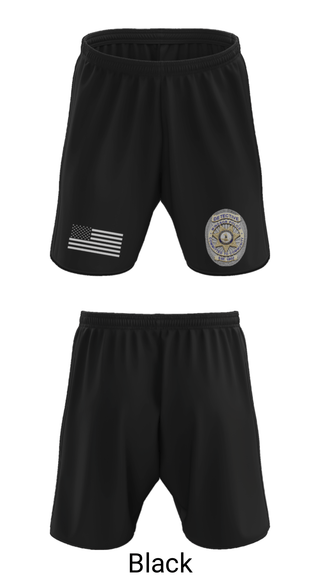Athletic Shorts With Pockets, Criminal Investigations Division, Police, Teamtime, Team time, sublimation, custom sports apparel, team uniforms, spirit wear, spiritwear, sports uniforms, custom shirts, team store, custom team store, fundraiser sports, apparel fundraiser