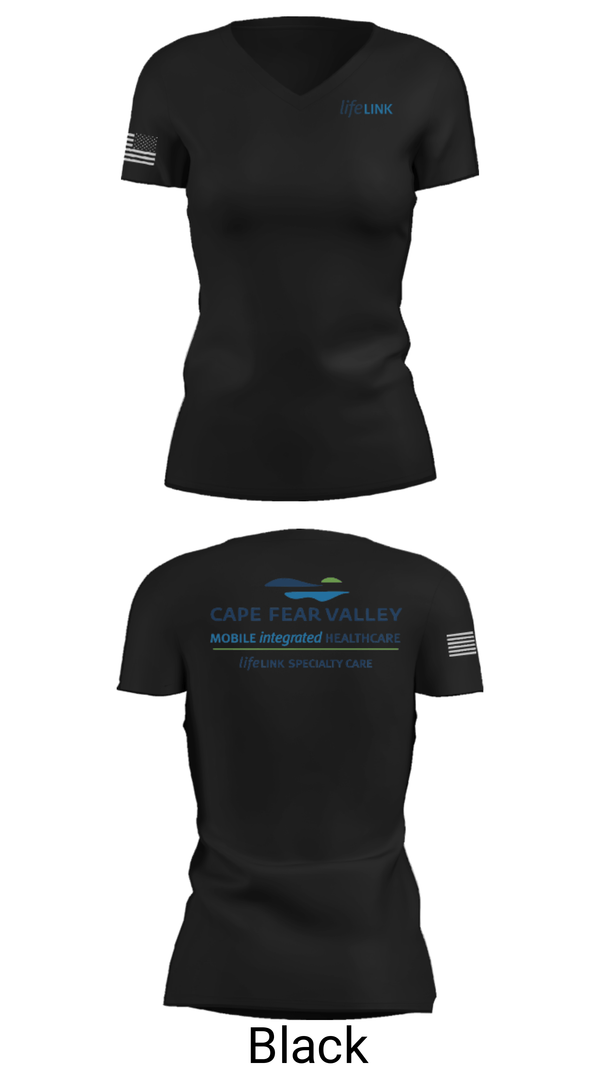 Women's Short Sleeve Vneck Shirt, LifeLINK Ground, , Teamtime, Team time, sublimation, custom sports apparel, team uniforms, spirit wear, spiritwear, sports uniforms, custom shirts, team store, custom team store, fundraiser sports, apparel fundraiser
