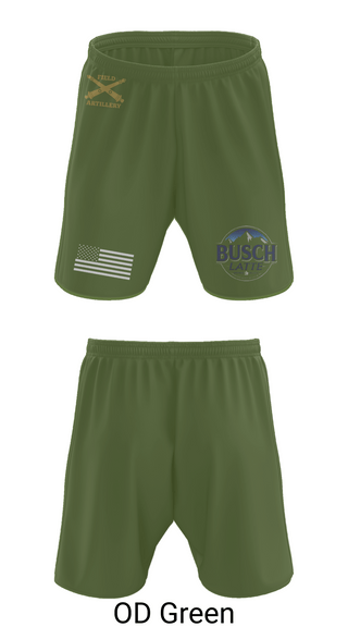 Athletic Shorts With Pockets, Busch Latte, Army, Teamtime, Team time, sublimation, custom sports apparel, team uniforms, spirit wear, spiritwear, sports uniforms, custom shirts, team store, custom team store, fundraiser sports, apparel fundraiser