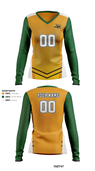Womens Long Sleeve Vneck Shirt, Joppa Senior High School Volleyball, Women's Volleyball, Teamtime, Team time, sublimation, custom sports apparel, team uniforms, spirit wear, spiritwear, sports uniforms, custom shirts, team store, custom team store, fundraiser sports, apparel fundraiser