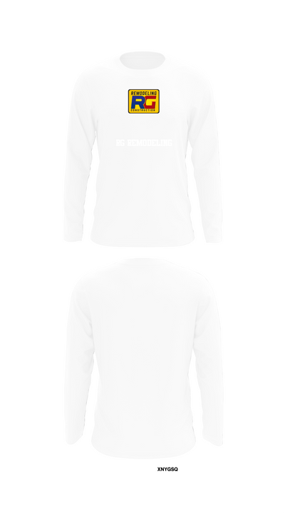 Rg remodeling 25459976 Long Sleeve Performance Shirt - 8