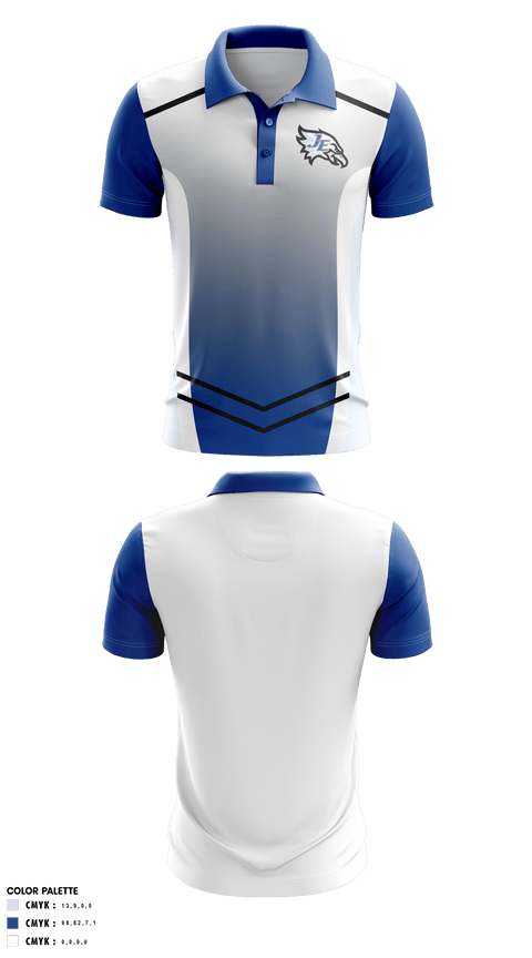Short Sleeve Performance Polo, Jordan-Elbridge High School Volleyball, Women's Volleyball, Teamtime, Team time, sublimation, custom sports apparel, team uniforms, spirit wear, spiritwear, sports uniforms, custom shirts, team store, custom team store, fundraiser sports, apparel fundraiser
