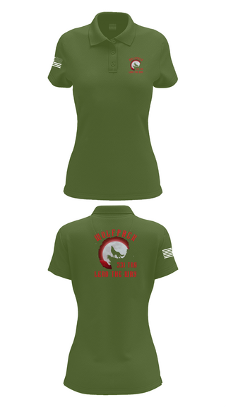 Womens Short Sleeve Performance Polo, 331 TRS / FLT 154 WOLFPACK, , Teamtime, Team time, sublimation, custom sports apparel, team uniforms, spirit wear, spiritwear, sports uniforms, custom shirts, team store, custom team store, fundraiser sports, apparel fundraiser
