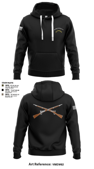 Hoodie, 2ND Platoon, Blackhawk CO, 4-6 INF, Army, Teamtime, Team time, sublimation, custom sports apparel, team uniforms, spirit wear, spiritwear, sports uniforms, custom shirts, team store, custom team store, fundraiser sports, apparel fundraiser