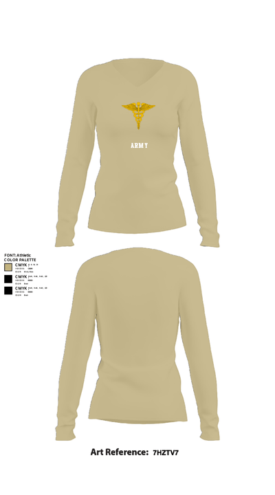 Physical Therapy 63669190 Women's Long Sleeve V-neck Shirt - 82