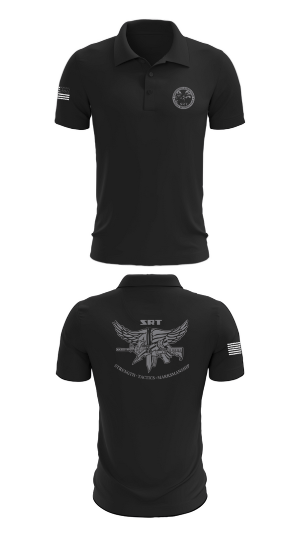 Short Sleeve Performance Polo, Special Reaction Team, Marines, Teamtime, Team time, sublimation, custom sports apparel, team uniforms, spirit wear, spiritwear, sports uniforms, custom shirts, team store, custom team store, fundraiser sports, apparel fundraiser