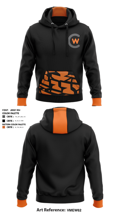 Central Wyoming College Soccer 29620811 Hoodie - 1