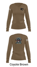 C co 2-87 68739259 Women's Long Sleeve V-neck Shirt - 17