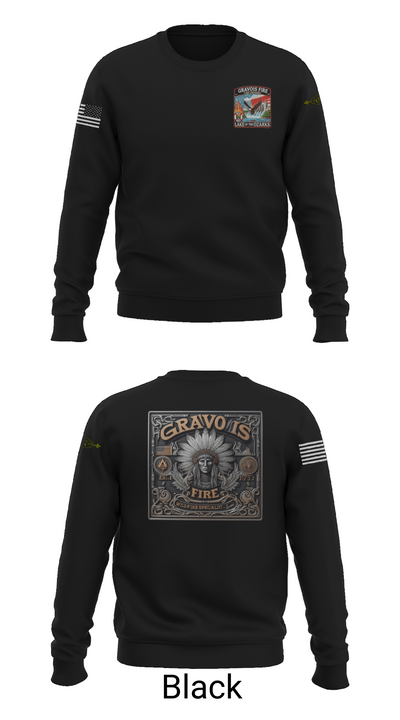 Gravois Fire Special Operations 80045989 Crew Neck Sweatshirt - 25
