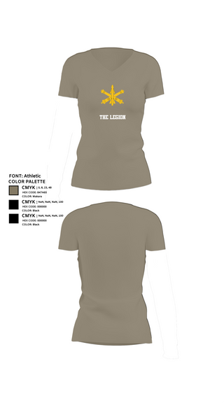 Womens Short Sleeve Vneck Shirt, The Legion, , Teamtime, Team time, sublimation, custom sports apparel, team uniforms, spirit wear, spiritwear, sports uniforms, custom shirts, team store, custom team store, fundraiser sports, apparel fundraiser
