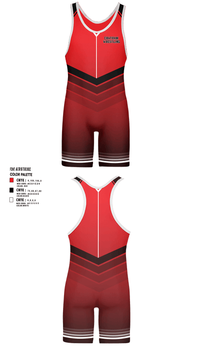 Chatham High School Wrestling 47764242 Wrestling Singlet - 1