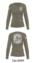 461 ACW A3/4 60764171 Women's Long Sleeve V-neck Shirt - 77