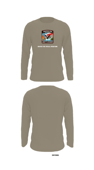 Long Sleeve Performance Shirt, Gravois Fire Special Operations, Fire Department, Teamtime, Team time, sublimation, custom sports apparel, team uniforms, spirit wear, spiritwear, sports uniforms, custom shirts, team store, custom team store, fundraiser sports, apparel fundraiser