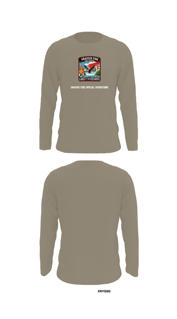 Long Sleeve Performance Shirt, Gravois Fire Special Operations, Fire Department, Teamtime, Team time, sublimation, custom sports apparel, team uniforms, spirit wear, spiritwear, sports uniforms, custom shirts, team store, custom team store, fundraiser sports, apparel fundraiser