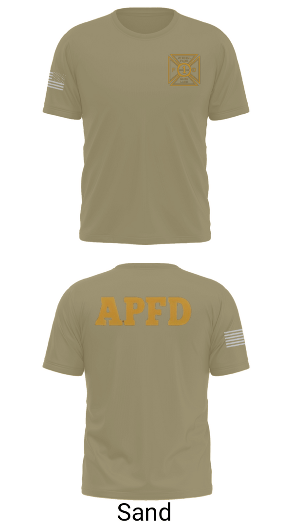 Old School Cotton Feel Shirt, APSLFD, Fire Department, Teamtime, Team time, sublimation, custom sports apparel, team uniforms, spirit wear, spiritwear, sports uniforms, custom shirts, team store, custom team store, fundraiser sports, apparel fundraiser