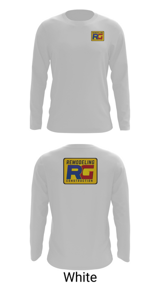 Long Sleeve Performance Shirt, Rg remodeling, , Teamtime, Team time, sublimation, custom sports apparel, team uniforms, spirit wear, spiritwear, sports uniforms, custom shirts, team store, custom team store, fundraiser sports, apparel fundraiser