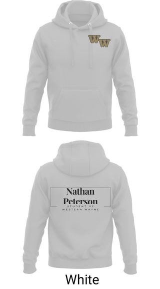 Hoodie, Student of Western Wayne, , Teamtime, Team time, sublimation, custom sports apparel, team uniforms, spirit wear, spiritwear, sports uniforms, custom shirts, team store, custom team store, fundraiser sports, apparel fundraiser