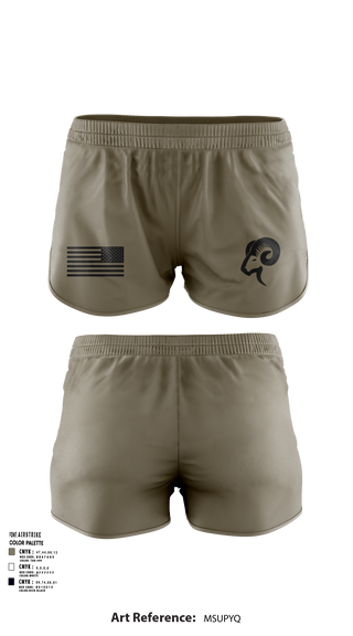 Ranger Panties, AFJROTC FL-034, Air Force, Teamtime, Team time, sublimation, custom sports apparel, team uniforms, spirit wear, spiritwear, sports uniforms, custom shirts, team store, custom team store, fundraiser sports, apparel fundraiser