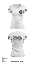 Naval Research Laboratory 46381607 Women's Short Sleeve V-neck Shirt - 2