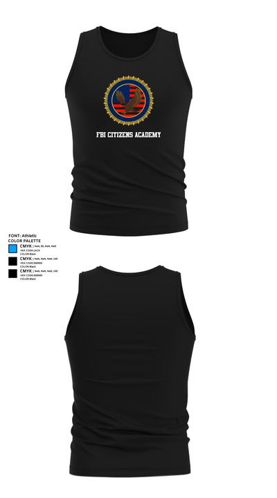 FBI Citizens Academy 38142590 Tank Top - 32