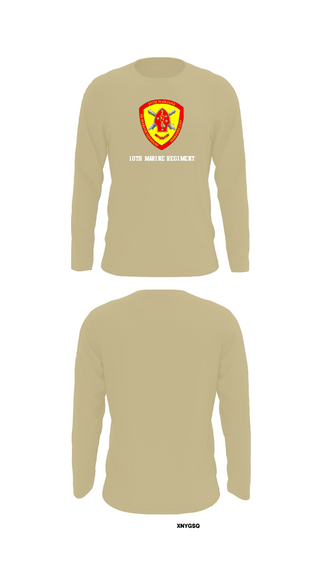 Long Sleeve Performance Shirt, 10th Marine Regiment, Marines, Teamtime, Team time, sublimation, custom sports apparel, team uniforms, spirit wear, spiritwear, sports uniforms, custom shirts, team store, custom team store, fundraiser sports, apparel fundraiser