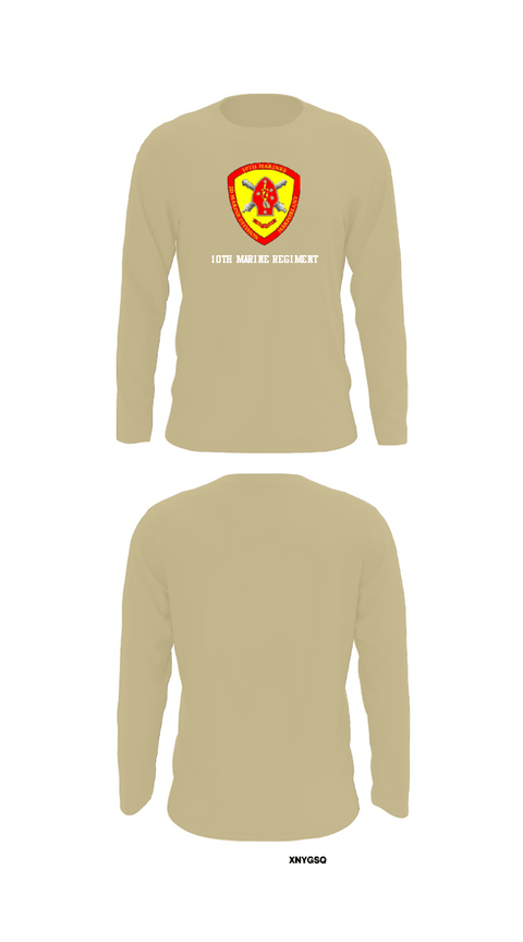 Long Sleeve Performance Shirt, 10th Marine Regiment, Marines, Teamtime, Team time, sublimation, custom sports apparel, team uniforms, spirit wear, spiritwear, sports uniforms, custom shirts, team store, custom team store, fundraiser sports, apparel fundraiser