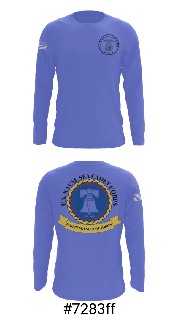Long Sleeve Performance Shirt, Independence Squadron, , Teamtime, Team time, sublimation, custom sports apparel, team uniforms, spirit wear, spiritwear, sports uniforms, custom shirts, team store, custom team store, fundraiser sports, apparel fundraiser