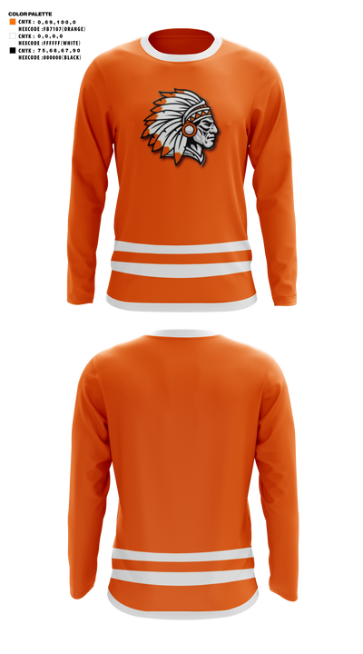RRMS Cheer 7036468 Long Sleeve Performance Shirt 41