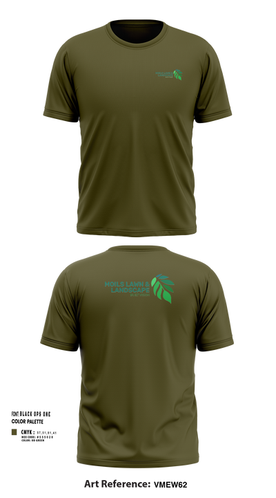 Moils Lawn and landscape 2540388 Short Sleeve Performance Shirt - 251