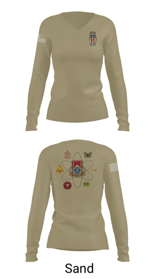 Womens Long Sleeve Vneck Shirt, SPO Nation, Army, Teamtime, Team time, sublimation, custom sports apparel, team uniforms, spirit wear, spiritwear, sports uniforms, custom shirts, team store, custom team store, fundraiser sports, apparel fundraiser