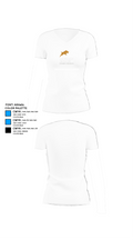 Maverickgarageflooring 85949571 Women's Short Sleeve V-neck Shirt - 18
