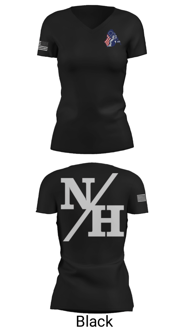 Women's Short Sleeve Vneck Shirt, Nathan Hale High School Baseball, Baseball, Teamtime, Team time, sublimation, custom sports apparel, team uniforms, spirit wear, spiritwear, sports uniforms, custom shirts, team store, custom team store, fundraiser sports, apparel fundraiser